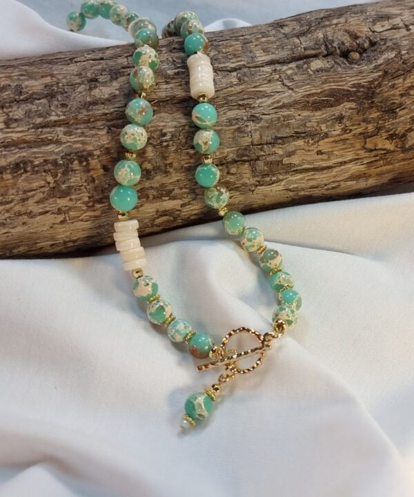 שרשרת Leopard Blue