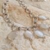 שרשרת Milky Moonstone